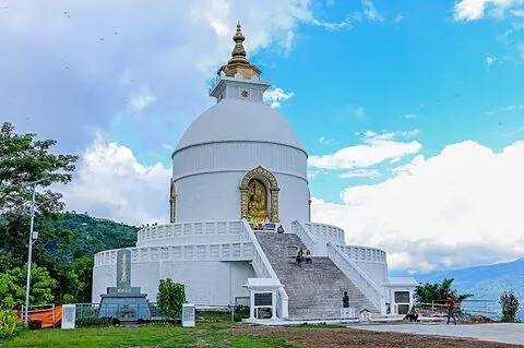 World Peace Pagoda — Pokhara, Nepal