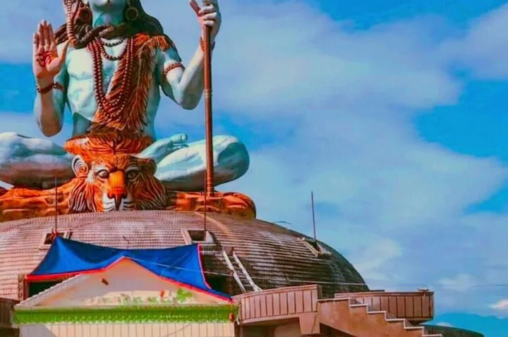 Pumdikot Shiva Statue in Pokhara, Nepal