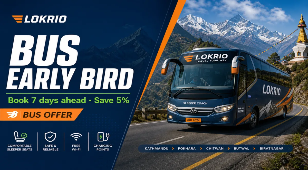 Bus travel offer
